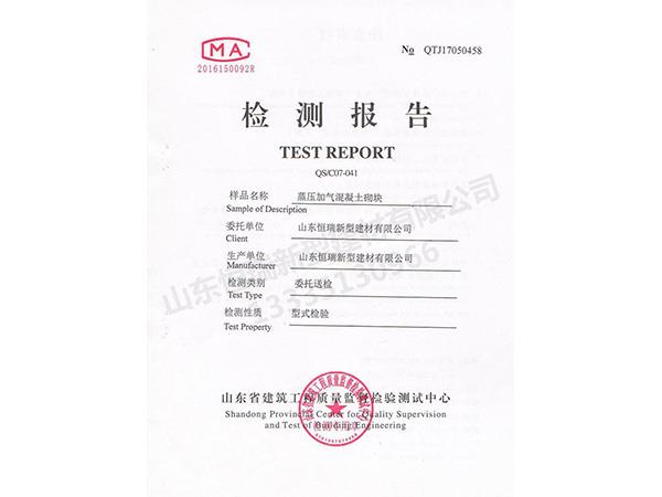 檢測(cè)報(bào)告2